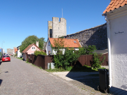 Visby city wall/fortress.